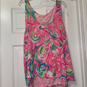 Lilly Pulitzer pajama tank top